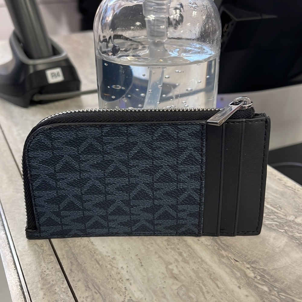 Michael Kors L Zip Mini Wallet Admiral NWT - Picture 16 of 16